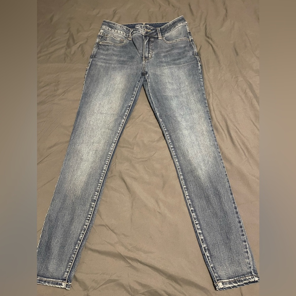 Everflex high rise skinny jeans